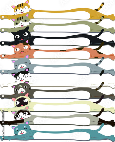 Long Cats set to lie down