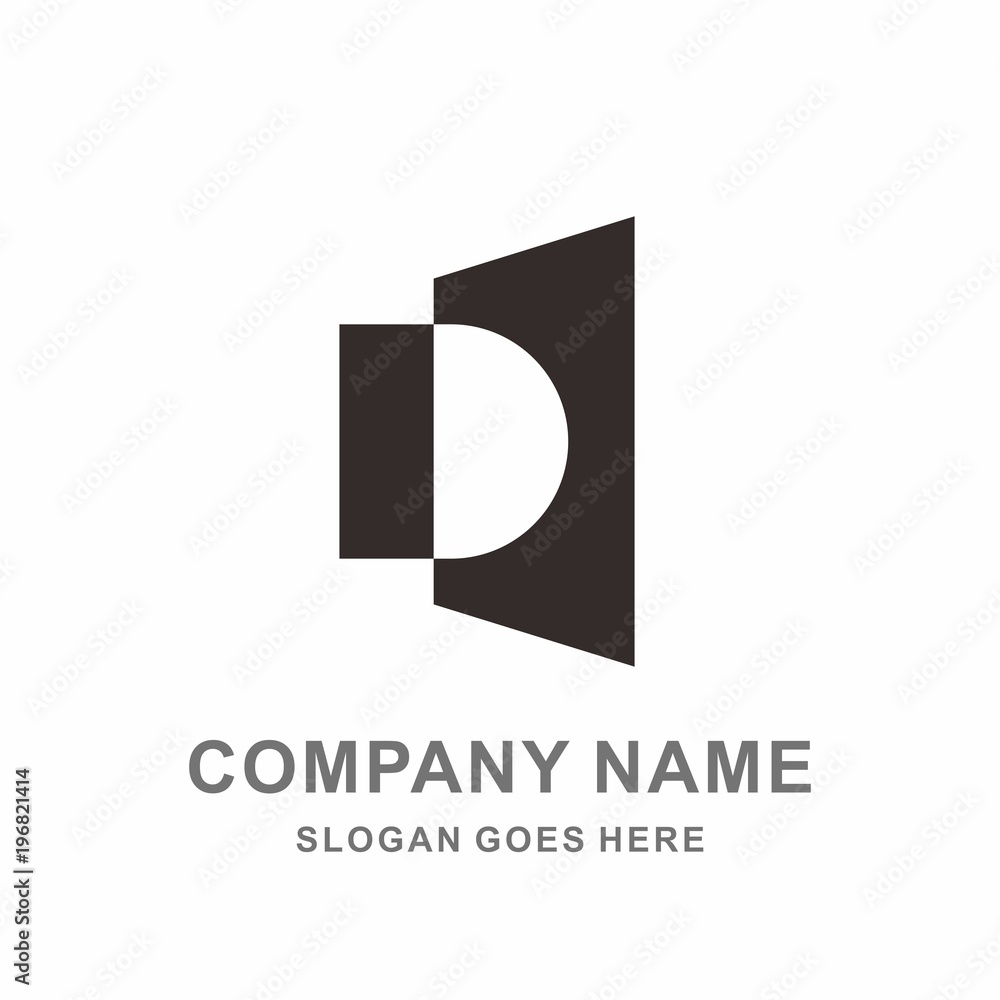 Monogram Letter D Geometric Square Space Cube Architecture Construction Business Company Stock Vector Logo Design Template Monogram Letter D Geometric Square Space Cube Architecture Construction Business Company Stock Vector Logo Design Template