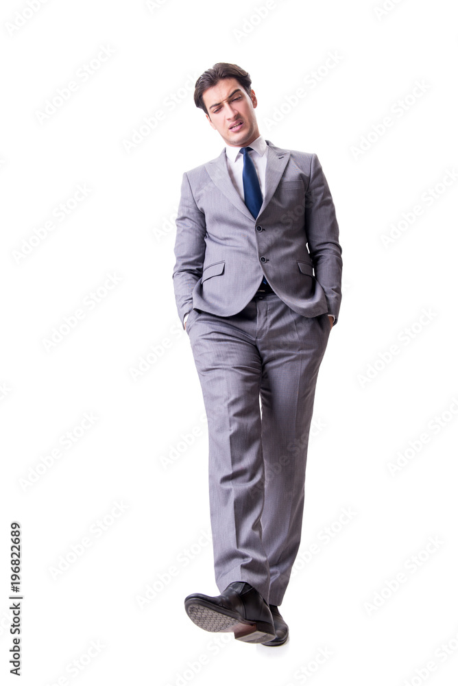 Businessman isolated on the white background Businessman isolated on the white background