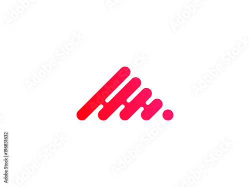 Technology logo in triangle...