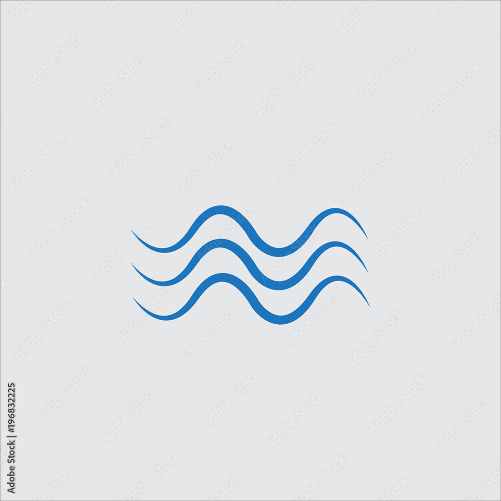 Obraz premium sea wave icon