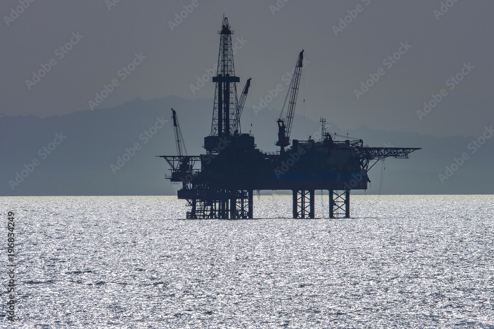 スエズ湾の海底油田