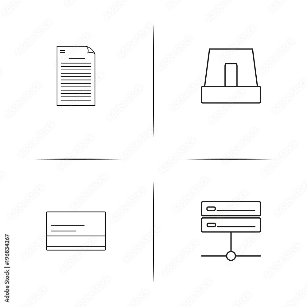 Cyber Security simple linear icon set.Simple outline icons Cyber Security simple linear icon set.Simple outline icons