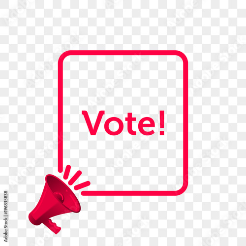 Vote message quote in megap...