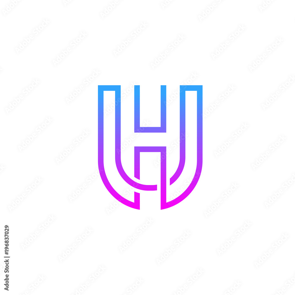 Letter U H Letter U H