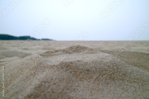 Beautiful summer beach landscape photo