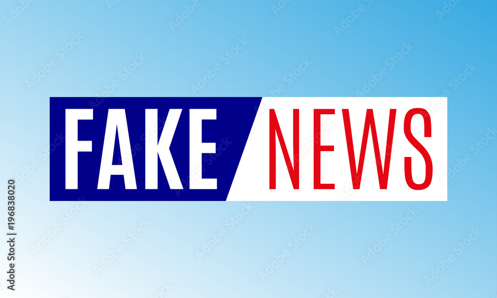 Fake news banner. News emblem design template. Vector illustration. Fake news banner. News emblem design template. Vector illustration.