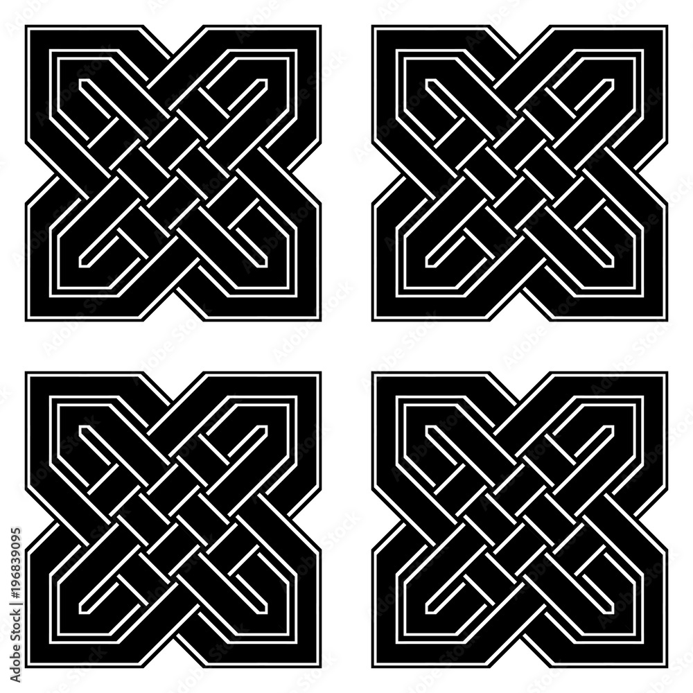 Design seamless monochrome geometric pattern Design seamless monochrome geometric pattern