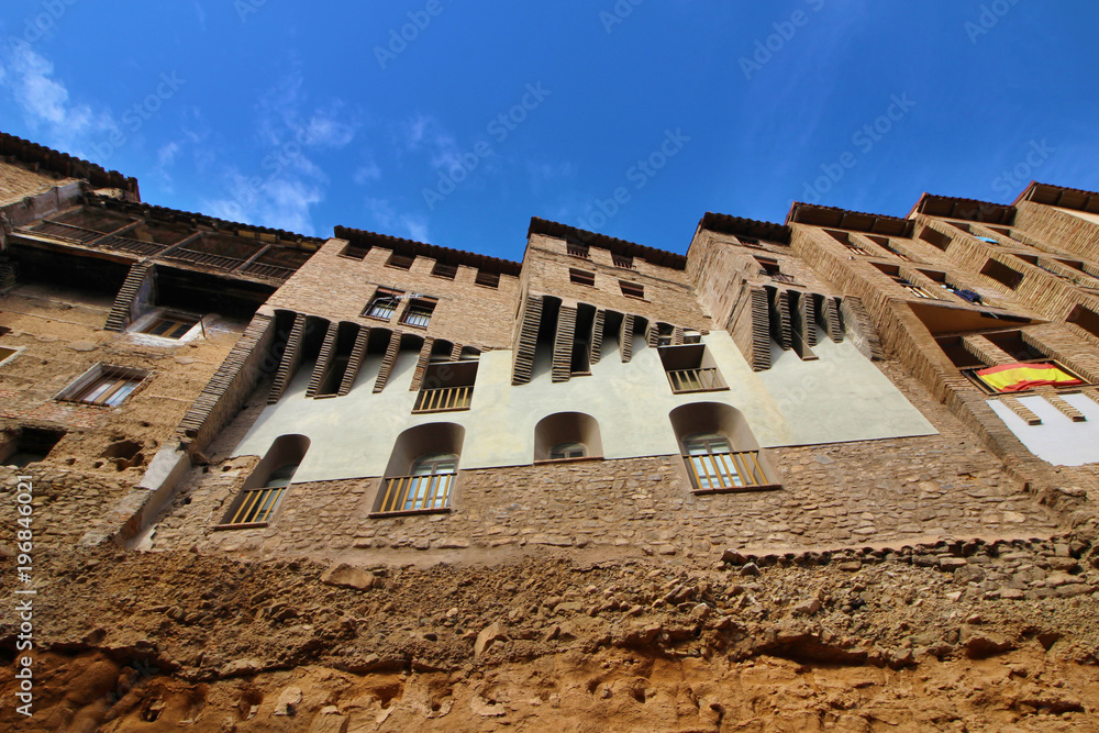 Casas Colgadas, Tarazona, Zaragoza, España Stock Photo | Adobe Stock
