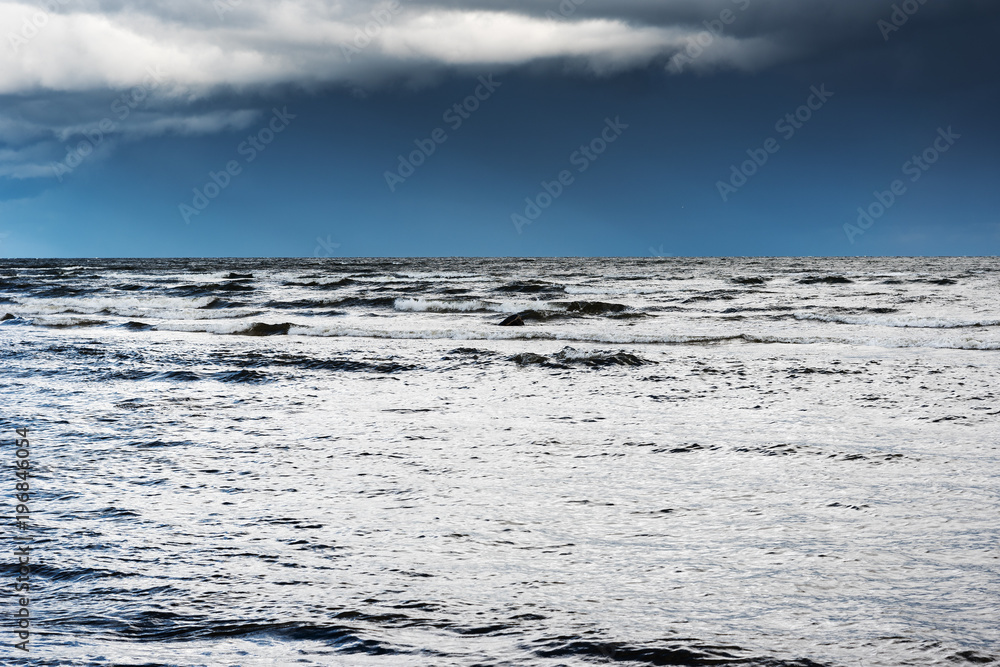 Clouds over gulf of Riga, Baltic sea. Clouds over gulf of Riga, Baltic sea.