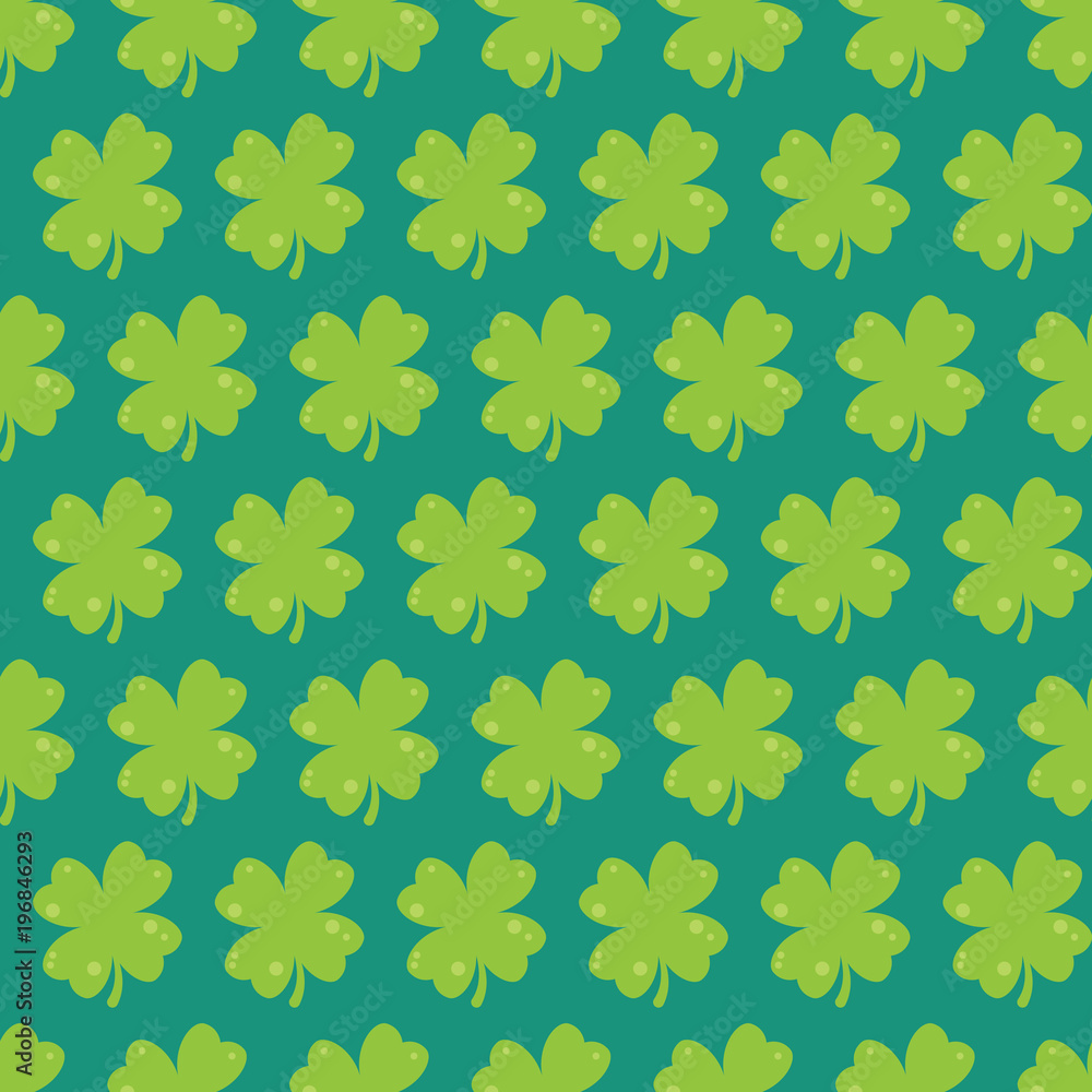 Clover Seamless Pattern Clover Seamless Pattern