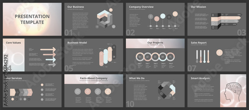 Business presentation templates