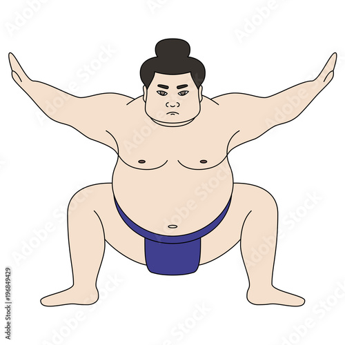 Japanese Sumo Wrestler