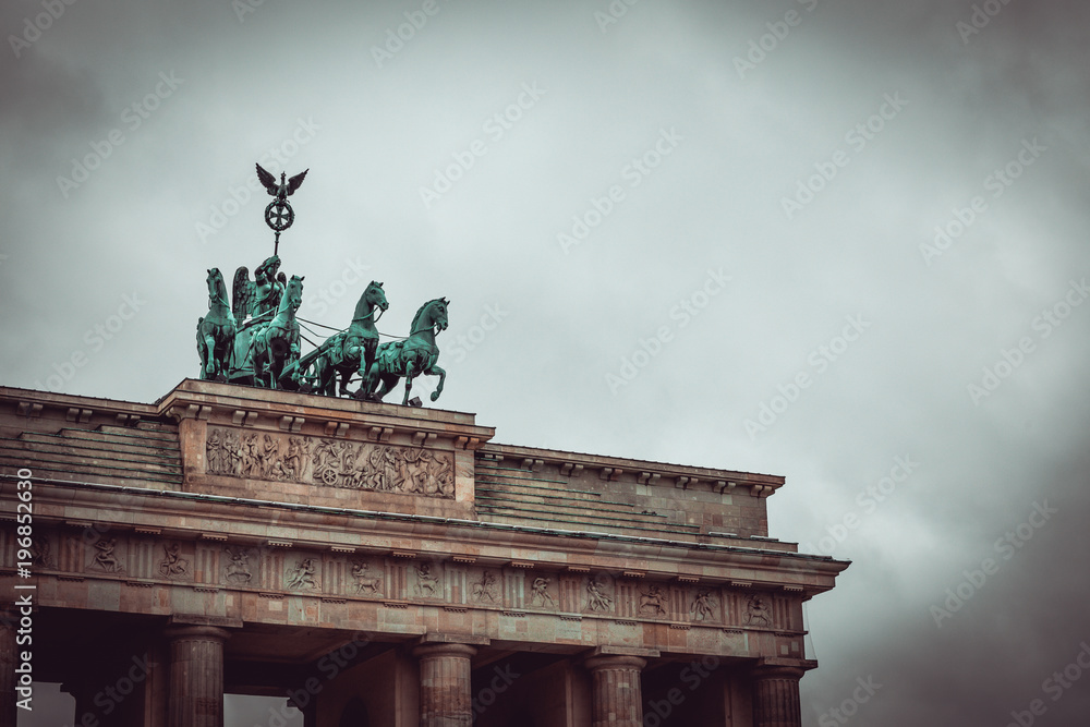Obraz premium Brandenburger Tor. Berlin