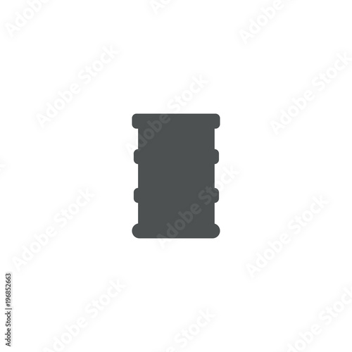 oil barrel icon. sign design