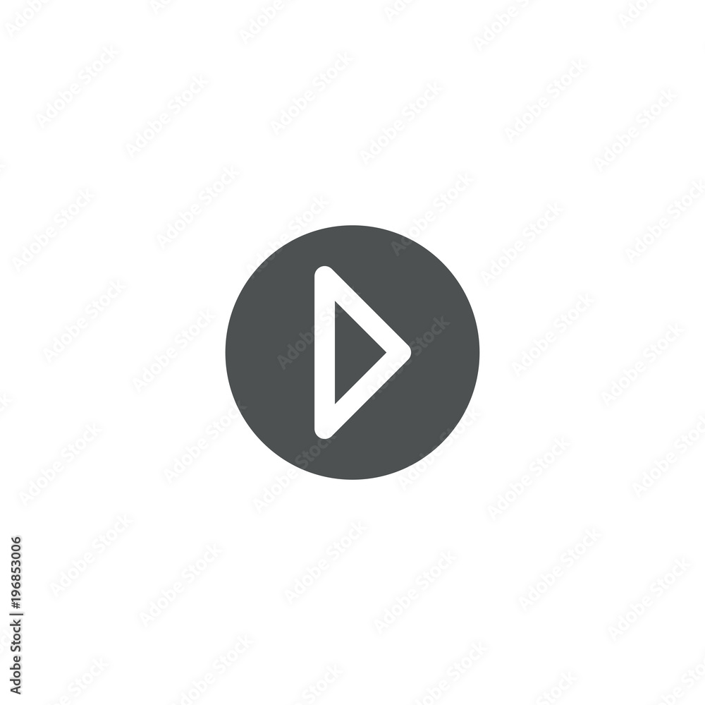 play button icon. sign design play button icon. sign design