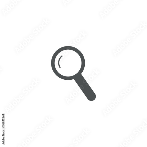 lupa icon. sign design