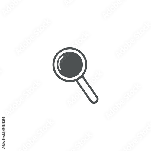 lupa icon. sign design