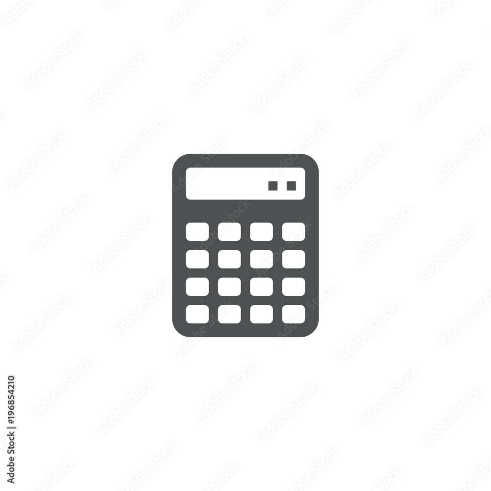 calculator icon. sign design calculator icon. sign design