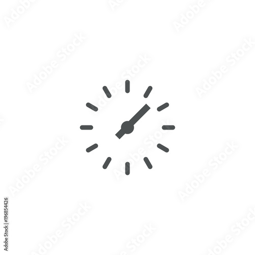 clock icon. sign design