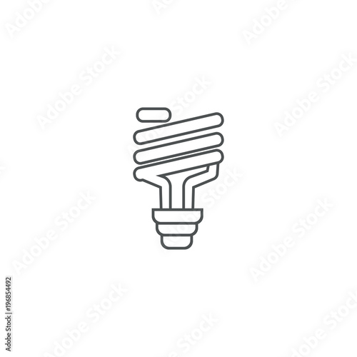 bulb icon. sign design photo