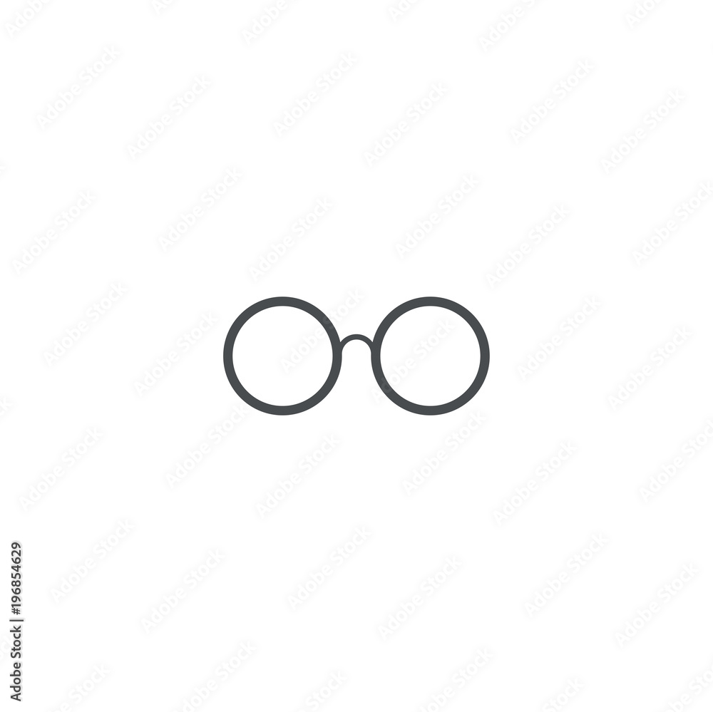 glasses icon. sign design glasses icon. sign design