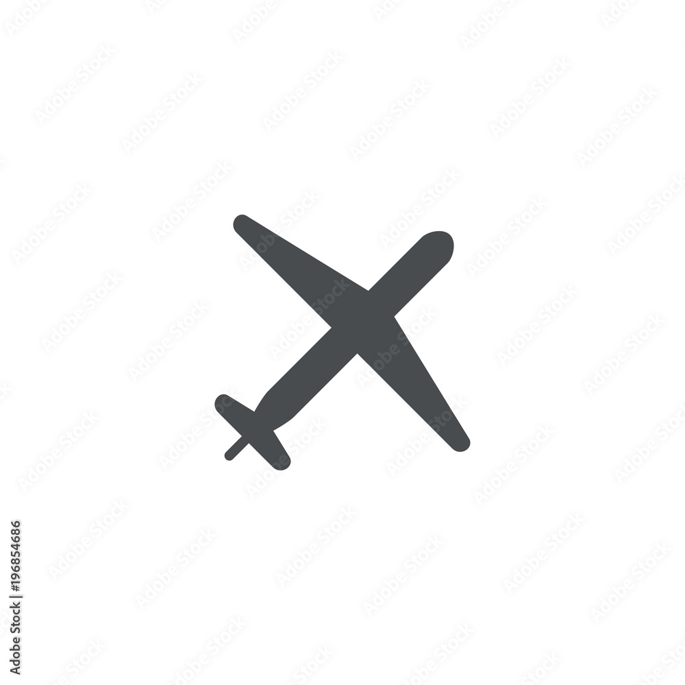 plane icon. sign design