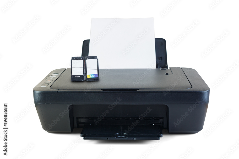 Black printer and ink cartridges Black printer and ink cartridges