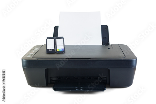 Black printer and ink cartridges