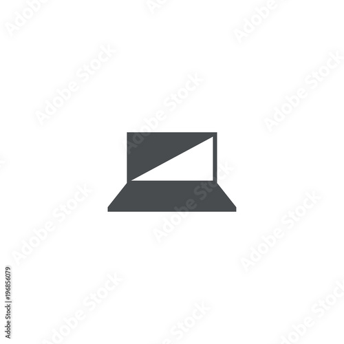 laptop icon. sign design