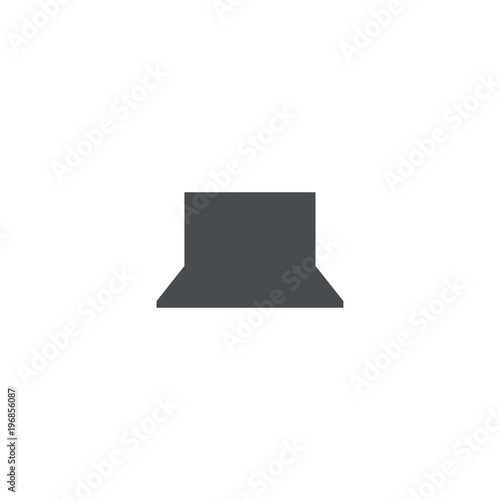 laptop icon. sign design