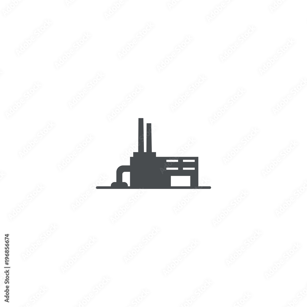 factory icon. sign design
