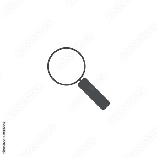 lupa icon. sign design