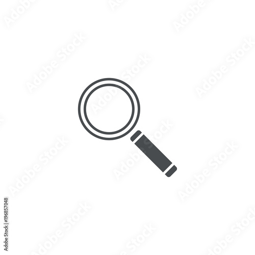 lupa icon. sign design