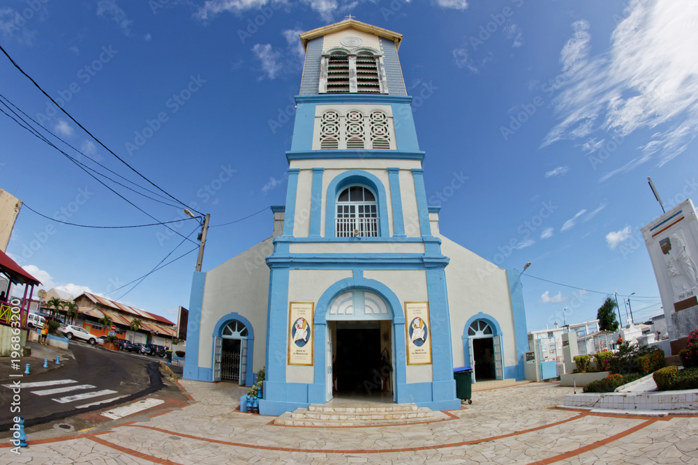 Le Robert church - Martinique FWI