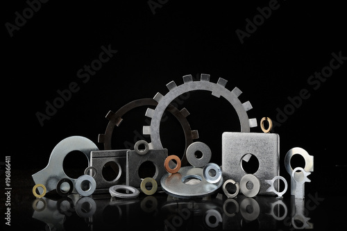 Set of lock washers