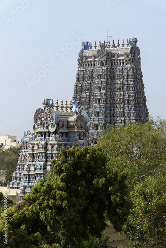 Minakshi-Tempel,  Madurai, Tamil Nadu, Südindien, Indien, Asien