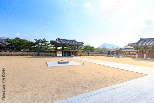 Surowangneung, Tomb of King Suro, which is a heritage preservation place in Gimhae city