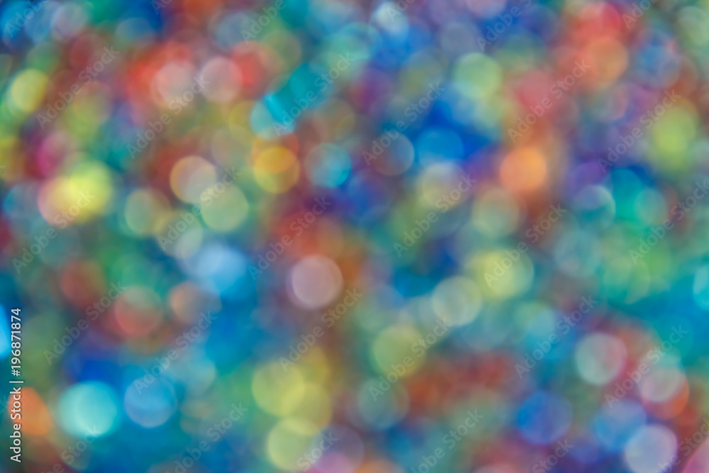 Blurred multicolored abstract background