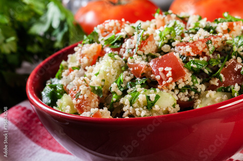 Tabbouleh salad with couscous