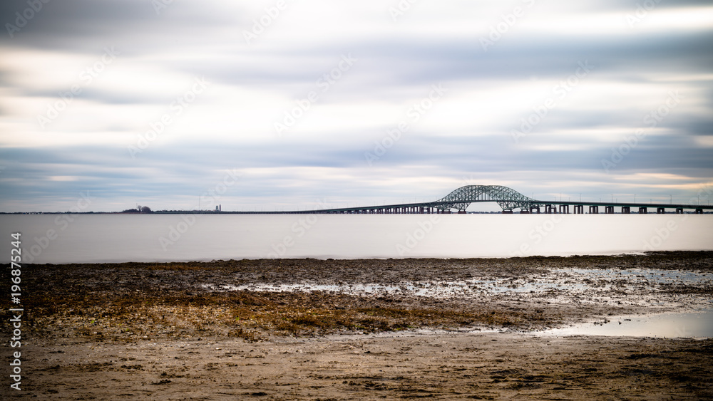 Robert Moses bridge on Long Island New York Robert Moses bridge on Long Island New York