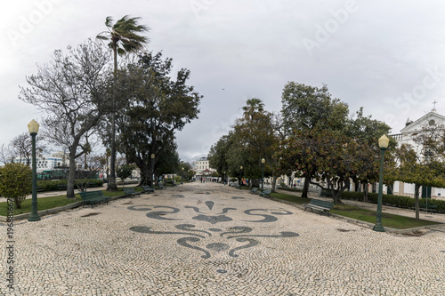 Garden Manuel Bivar in Faro city