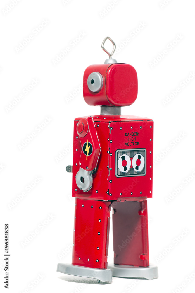 Fototapeta premium tin toy robot