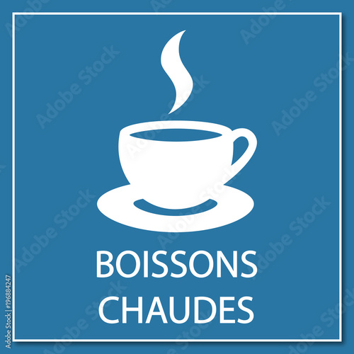 Logo boissons chaudes.