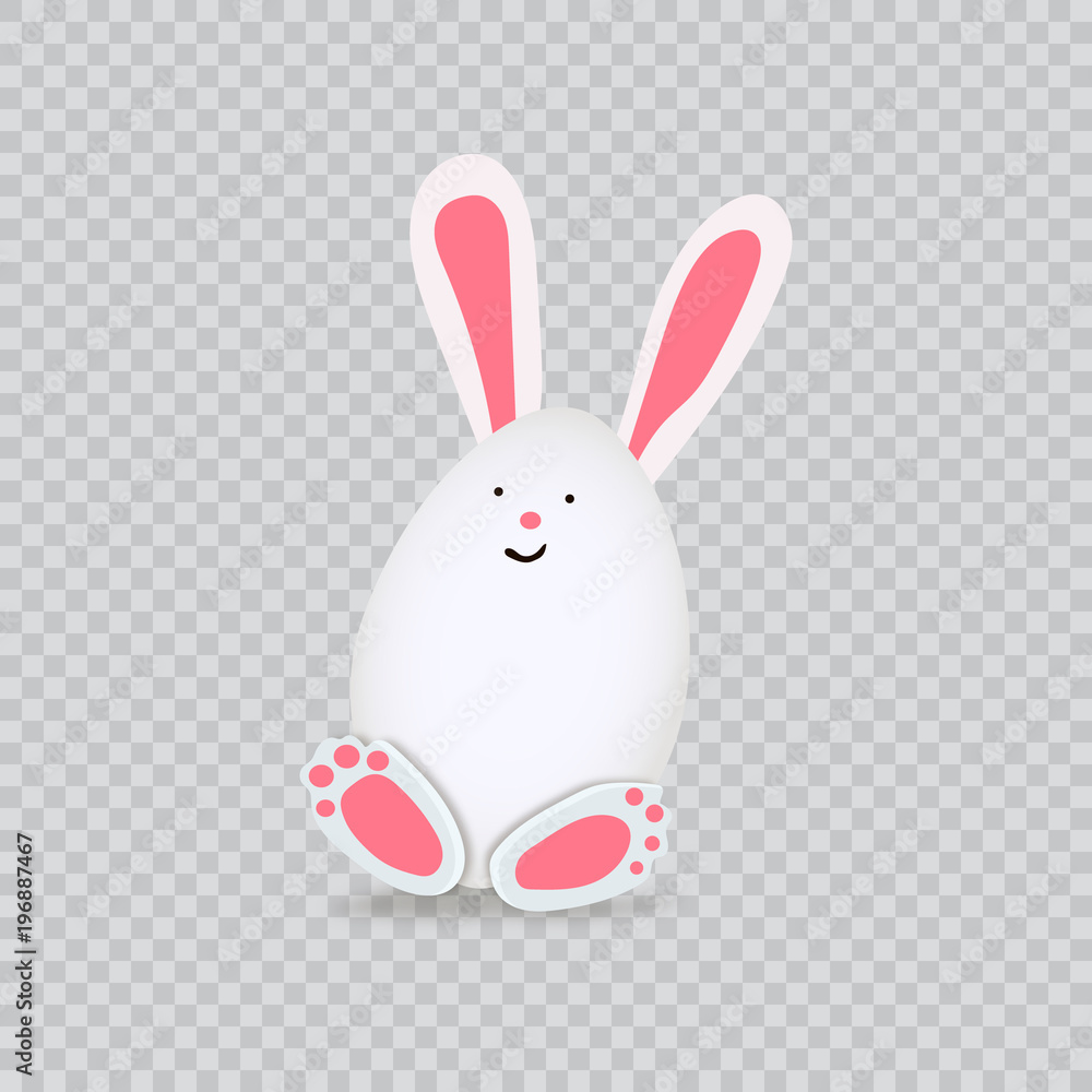 Obraz premium Have Yourself a Very Happy Easter. Easter Bunny Ears Vector