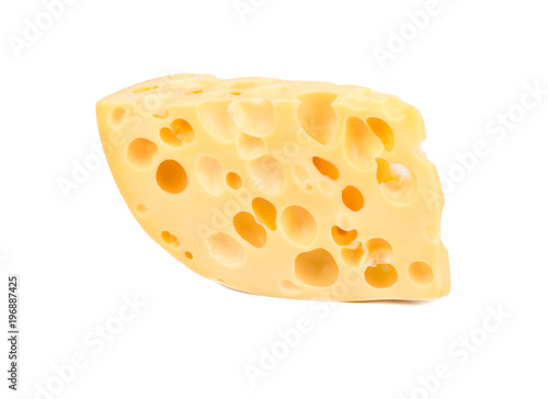 Cheese with holes