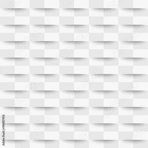 3D grey and white geometric abstract background, illustration eps10