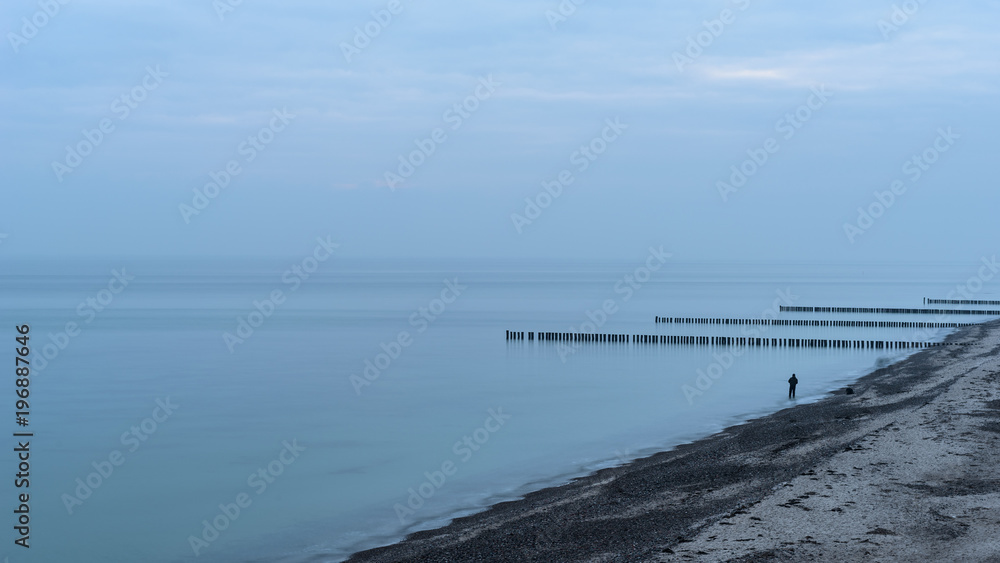 Ostseeküste bei Nienhagen zum Sonnenaufgang