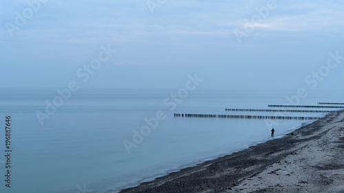 Ostseeküste bei Nienhagen zum Sonnenaufgang © Thomas