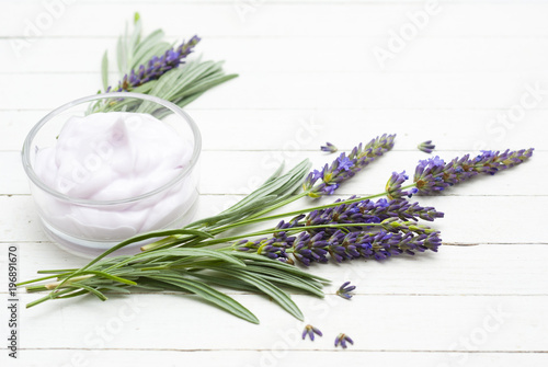 Moisturizer and lavenders